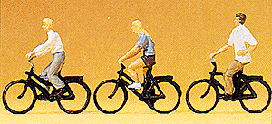 Sports & Recreation -- Cyclists pkg(3)