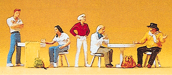 Recreation & Sports -- Students/Artists In Cafe