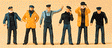 People Working -- Ship's Crewmen pkg(6)