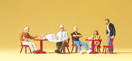 People Working -- Street Cafe