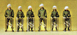 German Riot Police -- With Shields Down