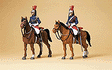 Police Mounted On Horseback -- Republican Guards