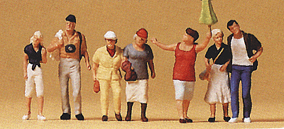 Spectators -- Guide w/Tourists