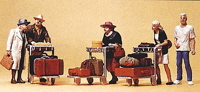 Passengers -- Travellers w/Luggage Carts
