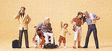 Pedestrians -- Passers-By & Wheelchair pkg(5)