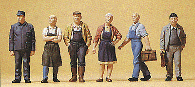 Pedestrians -- Village Workers