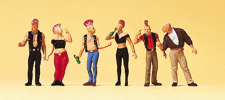 Pedestrians -- Punk Rockers pkg(6)