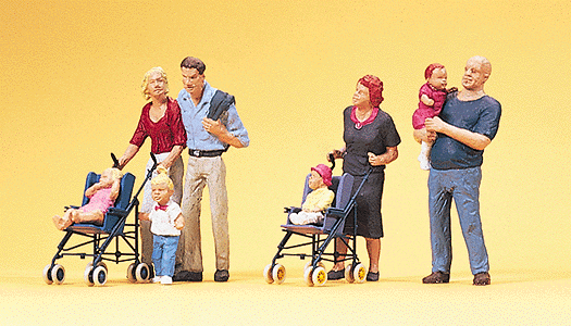 Pedestrians -- Parents w/Children & Strollers