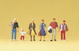 Pedestrians -- Walking Travelers #2 pkg(6)