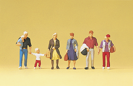Pedestrians -- Walking Travelers #2 pkg(6)