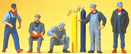 United States Railroad Workers -- With Welding Equipment pkg(5)