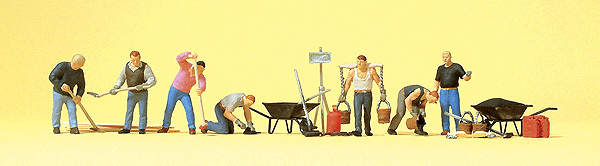 Working People -- Road Workers w/Accessories