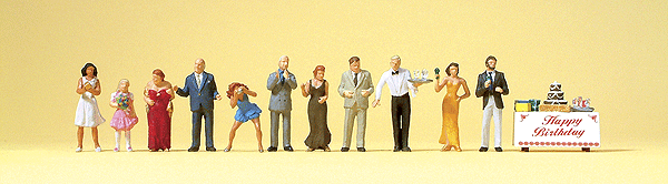 Pedestrians -- Birthday Party Goers pkg(12)