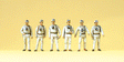 Working People -- Miners w/Masks pkg(6)