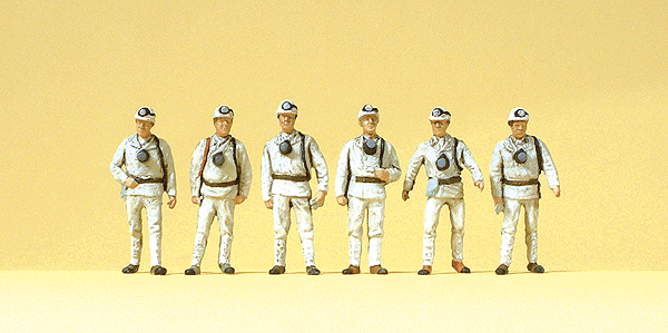 Working People -- Miners w/Masks pkg(6)