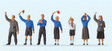 Pedestrians -- Free German Youth FDJ, Youth Pioneers
