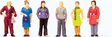 Pedestrians -- Standing Women pkg(6)