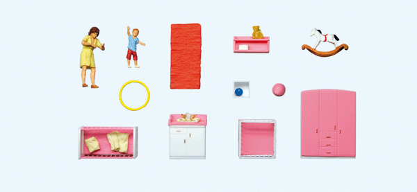 Mother Changing Diapers -- Mother, Baby & Nursery Furniture