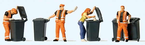 Garbage Collection -- 4 Figures & Carts