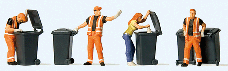 Garbage Collection -- 4 Figures & Carts
