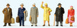 Era III Passengers -- Set #2 pkg(6)
