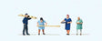 At the Bake House -- 4 Figures, Accessories