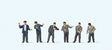 European Era III Locomotive Crew -- pkg(6)