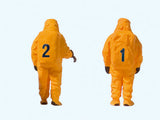 Firemen in Orange Hazmat Suits -- pkg(6)-2