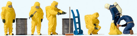 Firemen pkg(6) -- Wearing Yellow Hazmat Suits-1