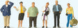 Waiting Train Travelers -- pkg(6)