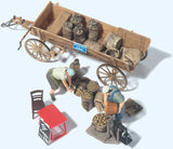 Wooden Potato Cart and Market Stand-2