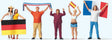 Soccer Fans -- pkg(6)