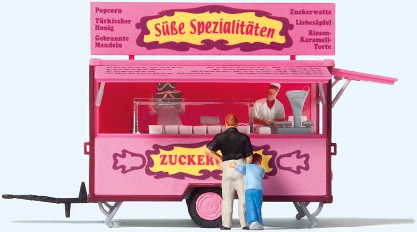 Sweets Concession Trailer with Figures -- 4 Figures-1