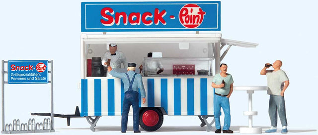 Snack Concession Trailer with Figures -- 5 Figures