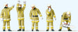 Modern Firemen Technical Support Team -- Beige Uniforms pkg(5)