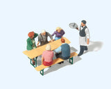 Wine Festival Goers with Picnic Table -- Set 1 pkg(6)-2