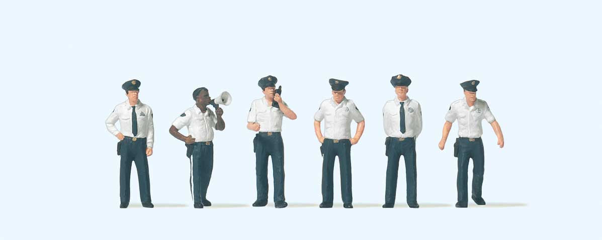 Working People -- North American-Style City Policemen pkg(6)