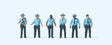 Working People -- United States Highway Patrolment pkg(6)
