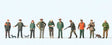 Hunters and Helpers -- 10 People, 3 Dogs