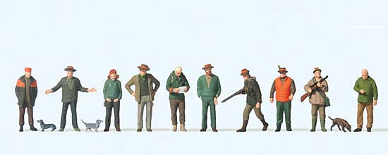 Hunters and Helpers -- 10 People, 3 Dogs