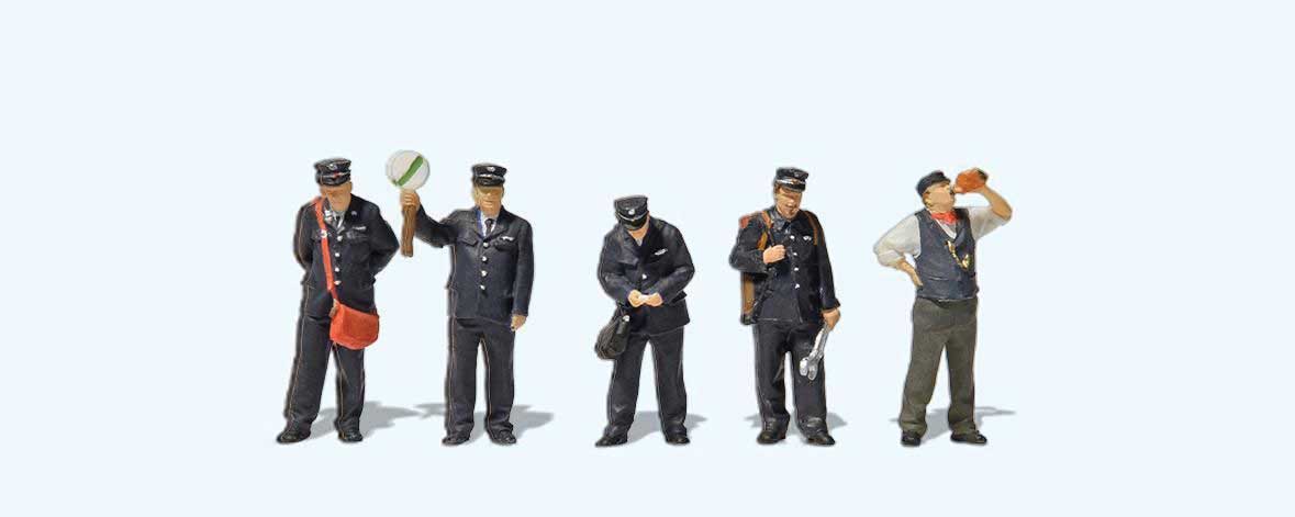 Rhatetian RhB Railway Personnel -- pkg(5)