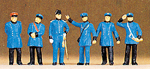 1900s Figures -- Bavarian Railroad Personnel