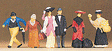 1900s Figures -- Travelers & Passers-By
