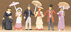1900s Figures -- Passers-By pkg(6)