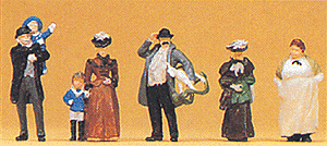 1900s Figures -- Passers-By pkg(7)