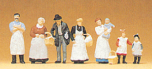 1900s Figures -- At The Grocer's pkg(7)