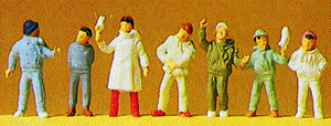 Pedestrians -- Children in Winter Clothes pkg(7)