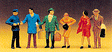 Passengers -- Travelers Standing