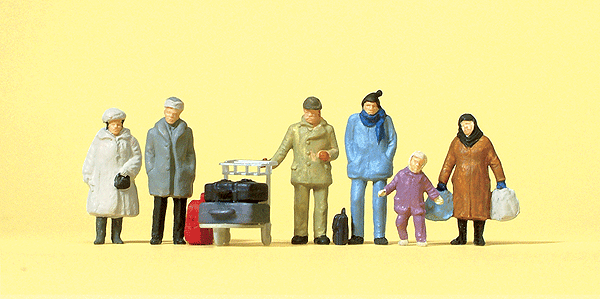 Passengers -- Travelers in Winter Clothing pkg(6)