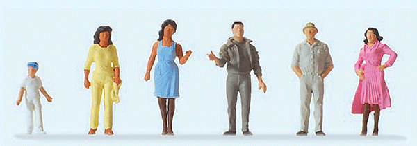 Pedestrians -- Passers-By pkg(6)